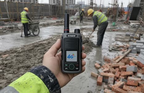 HYDX G800 4G 对讲机，作业场景全能担当