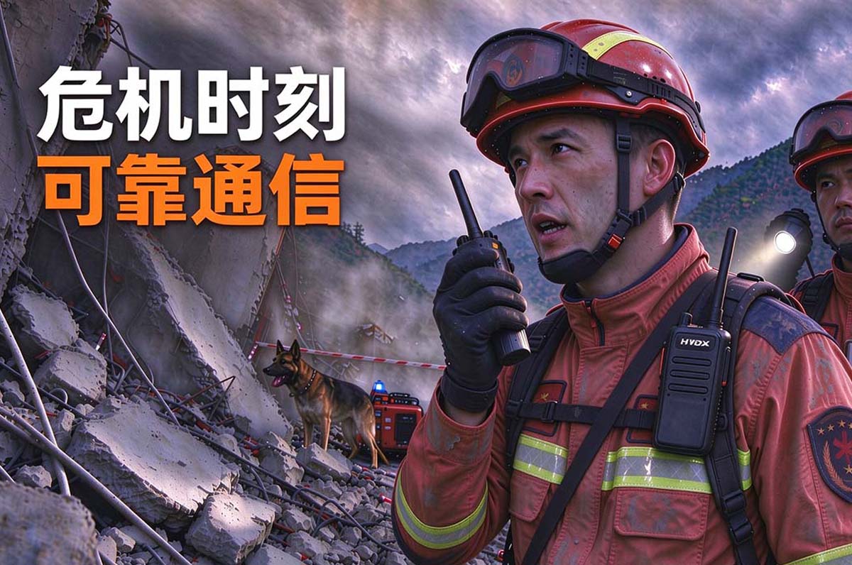 公网对讲机 vs 传统模拟对讲机：野外、灾害场景通信怎么选？